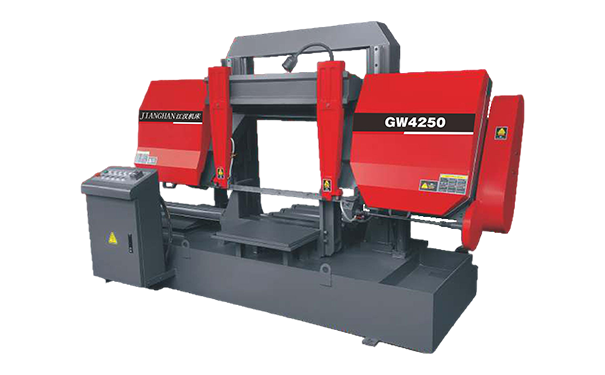 龙湖GW4250双柱龙门卧式带锯床