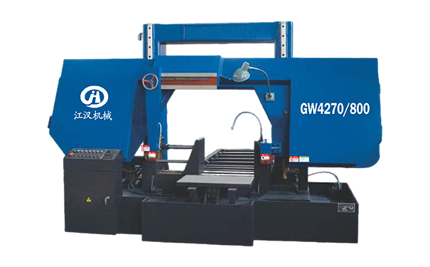 龙湖GW4270/800双柱龙门卧式带锯床